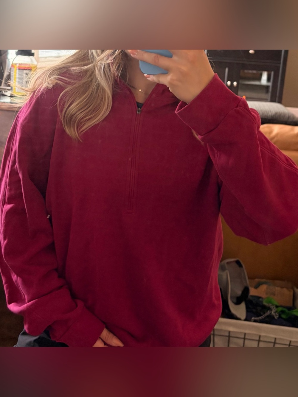 Lululemon Oversized Half-Zip Sweatshirt